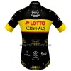 Maglia 2023 Lotto-Kern Haus Manica Corta Giallo Nero
